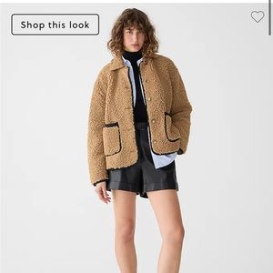 J Crew Sherpa Barn Jacket